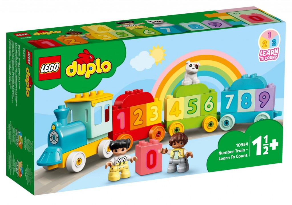 LEGO DUPLO 10954 Vláček s čísly – Učíme se počítat 10954