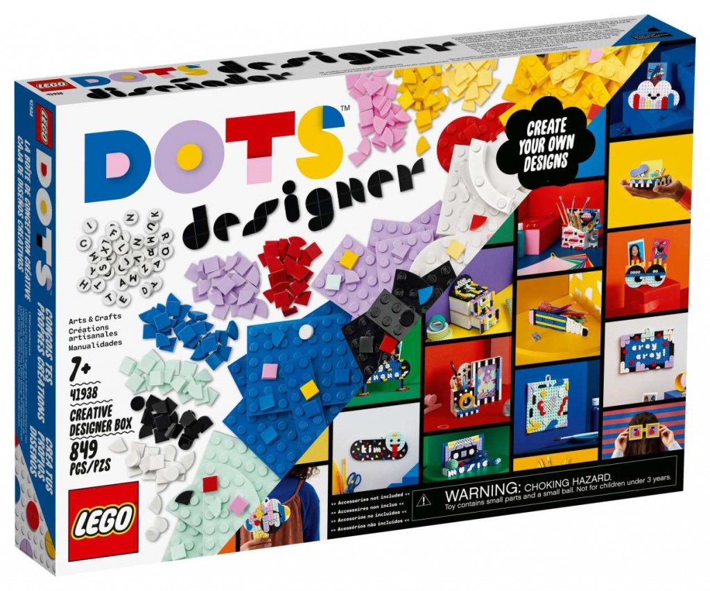 LEGO DOTS™ 41938 Kreativní designerský box 41938