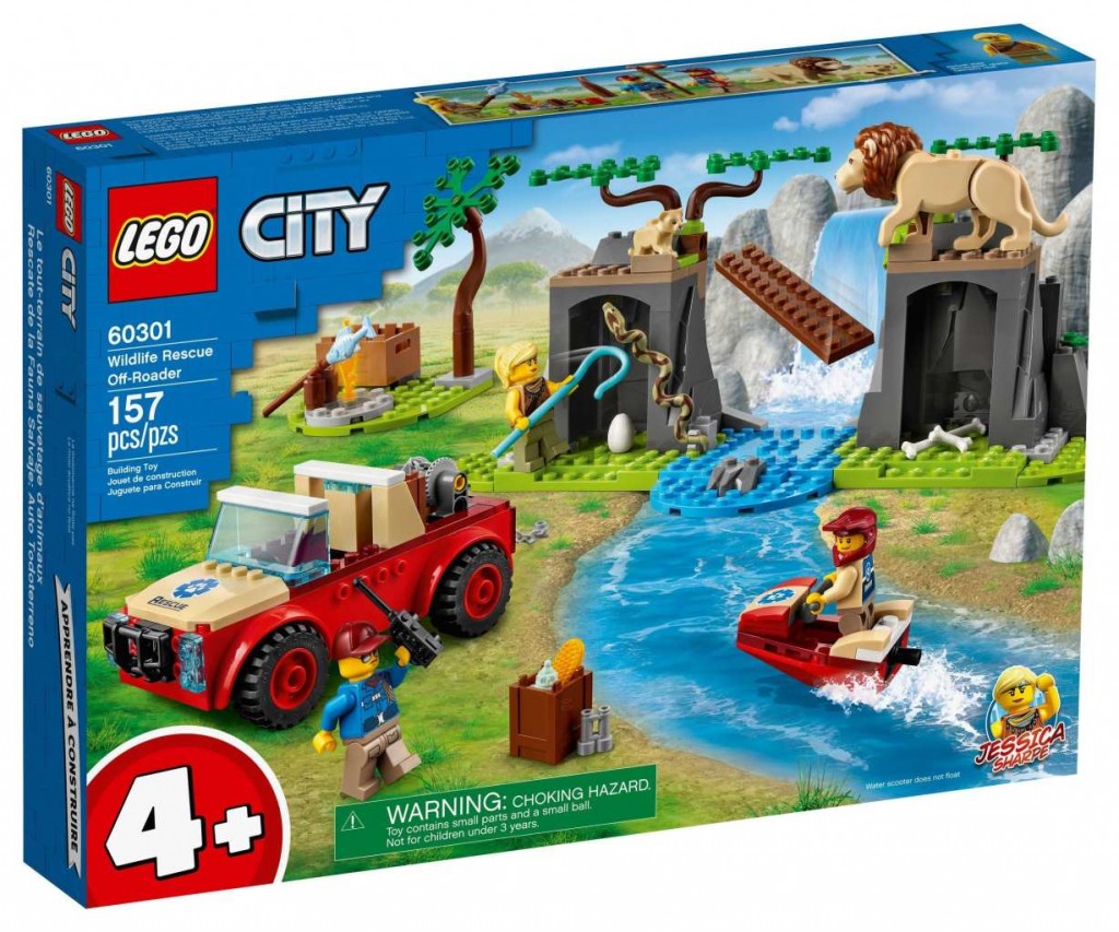 LEGO CITY 60301 Záchranářský teréňák do divočiny 60301