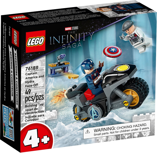 LEGO Super Heroes 76189 Captain America vs. Hydra 76189