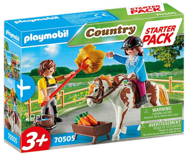 Playmobil StarterPack KOŇSKÁ STÁJ DOPLNĚK 70505 70503
