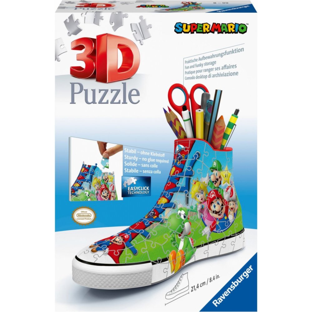 Ravensburger 3D Puzzle Kecka Super Mario 108 ks