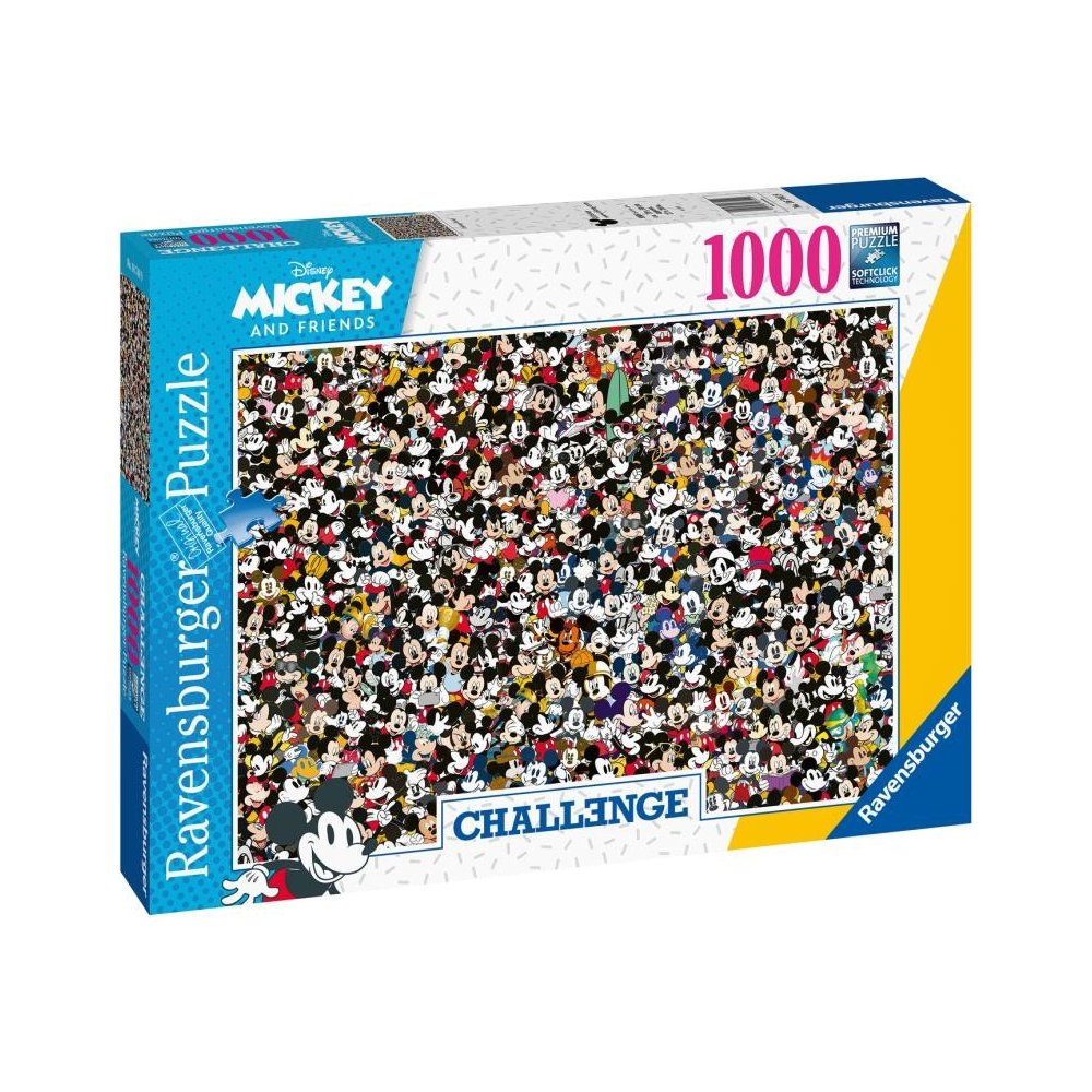 Ravensburger Puzzle Challenge Disney a přátelé 1000 dílků 167449