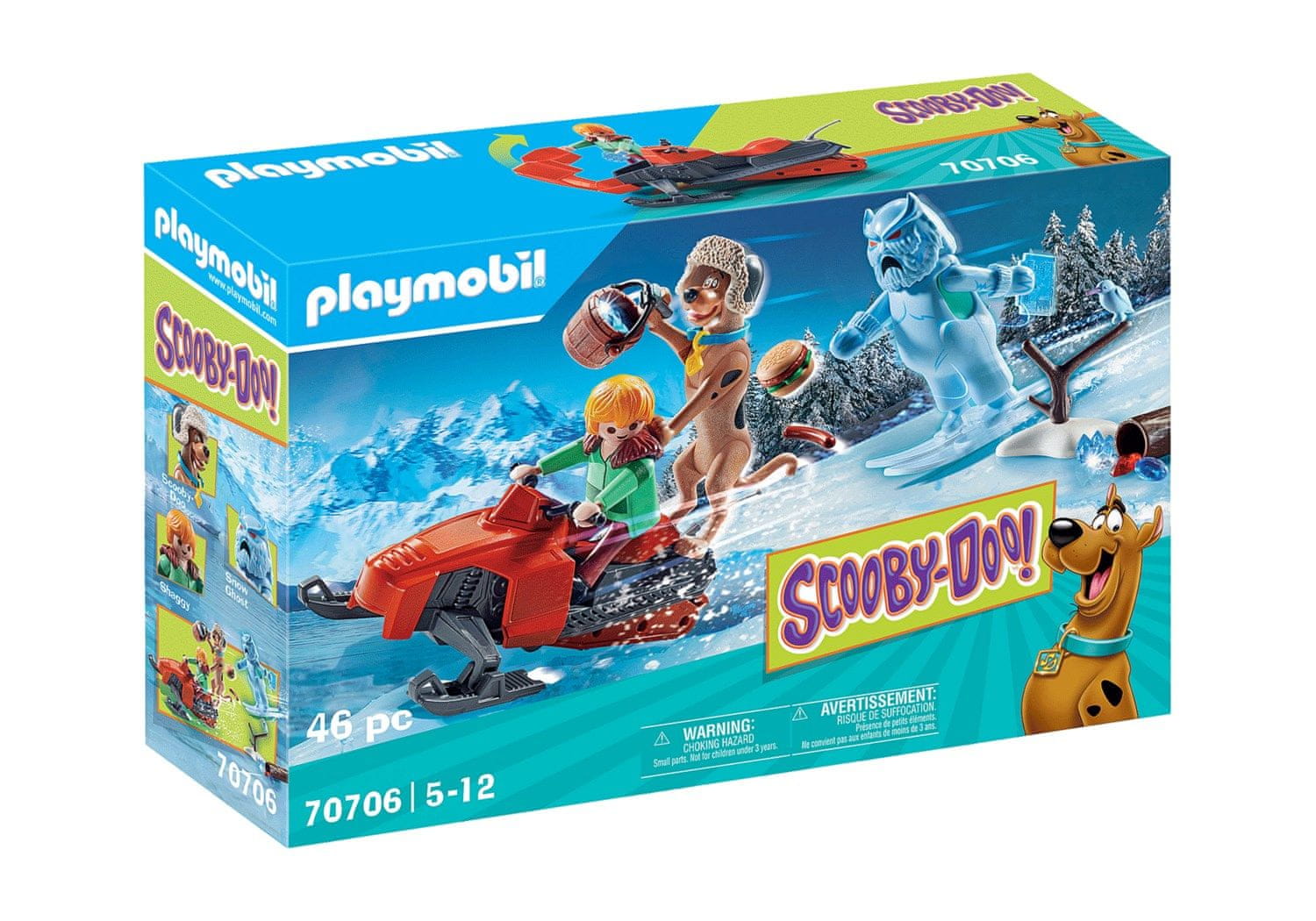 Playmobil 70706 Scooby-doo Dobrodružství se Snow Ghost 70706