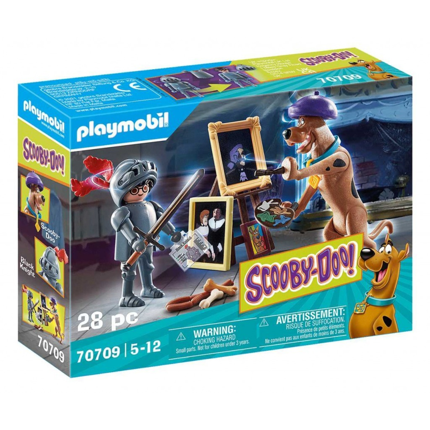 Playmobil 70709 SCOOBY-DOO! Dobrodružství s Černým rytířem 70709