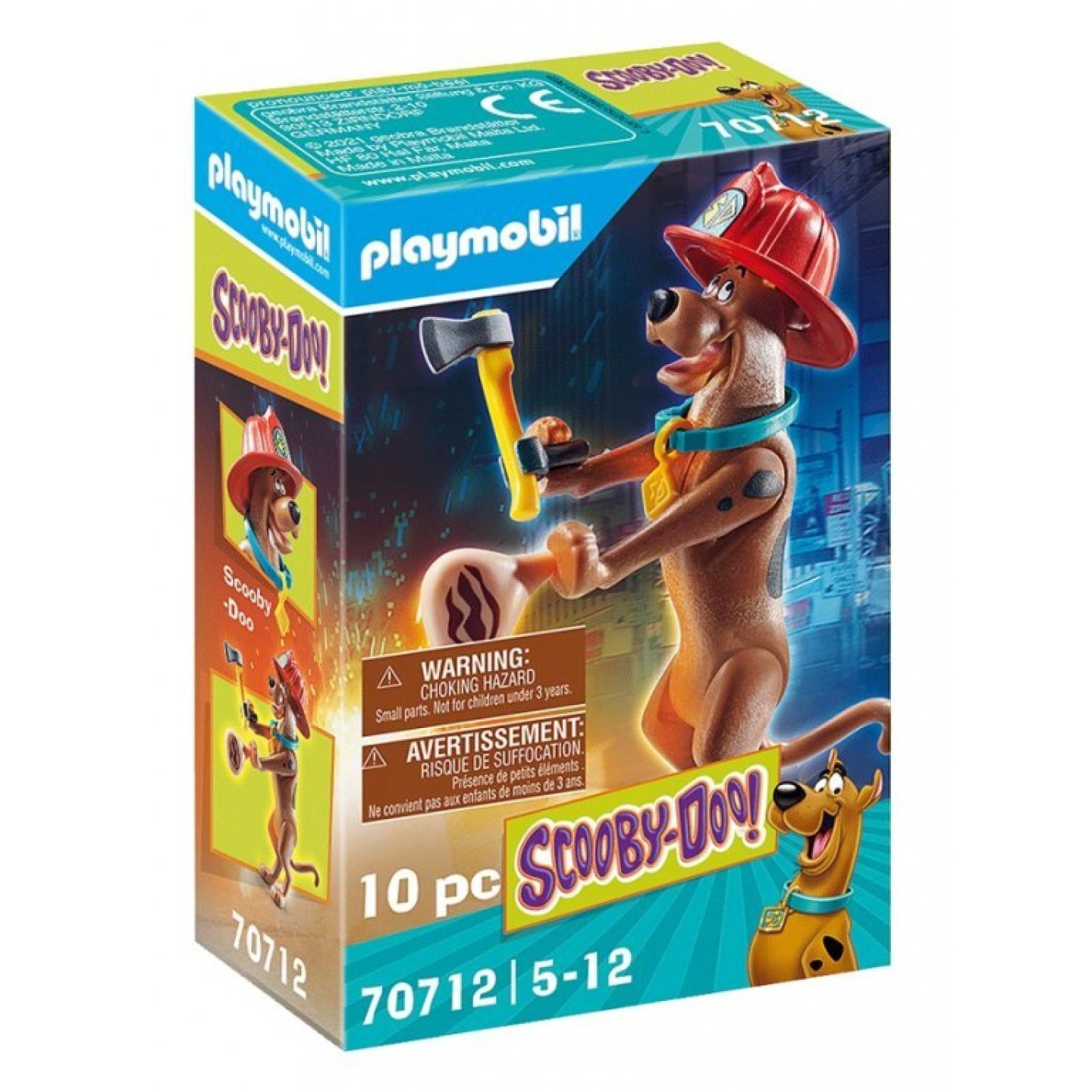 Playmobil 70712 SCOOBY-DOO! Sběratelská figurka Hasič 70712