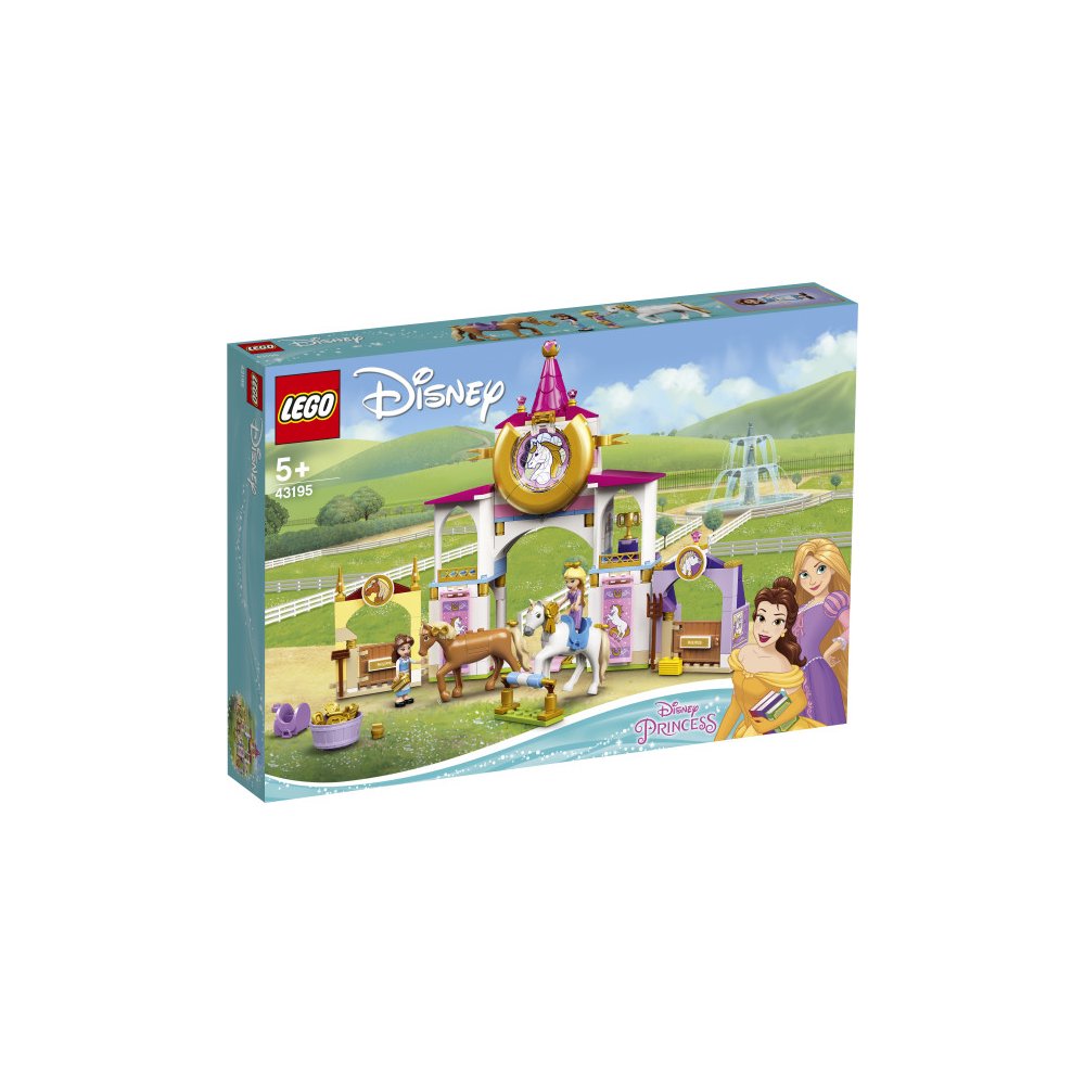 LEGO Disney Princess 43195 Královské stáje Krásky a Lociky 43195