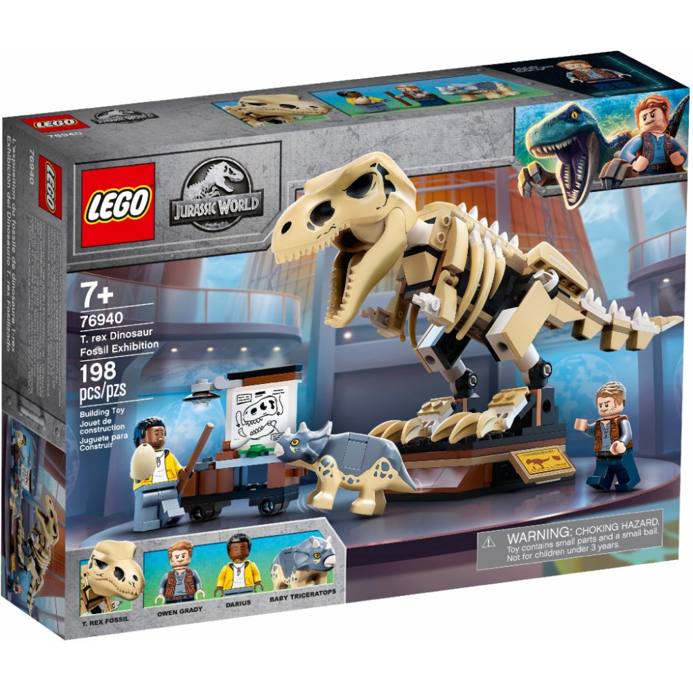 LEGO Jurassic World 76940 Výstava fosílií T-Rexe 76940