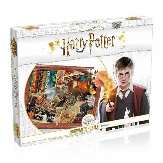CubicFun Puzzle Harry Potter Bradavice 1000 dílků