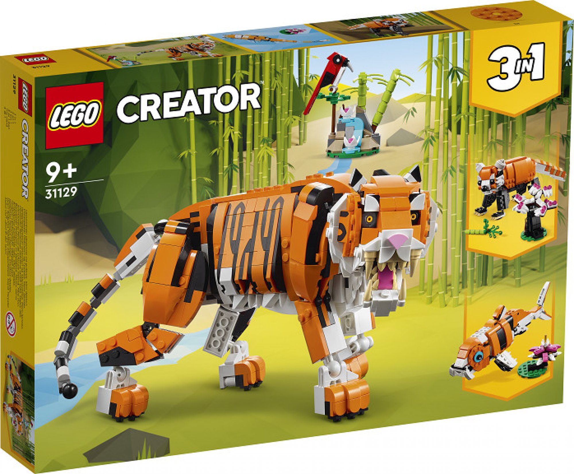LEGO Creator 31129 Majestátní tygr 31129