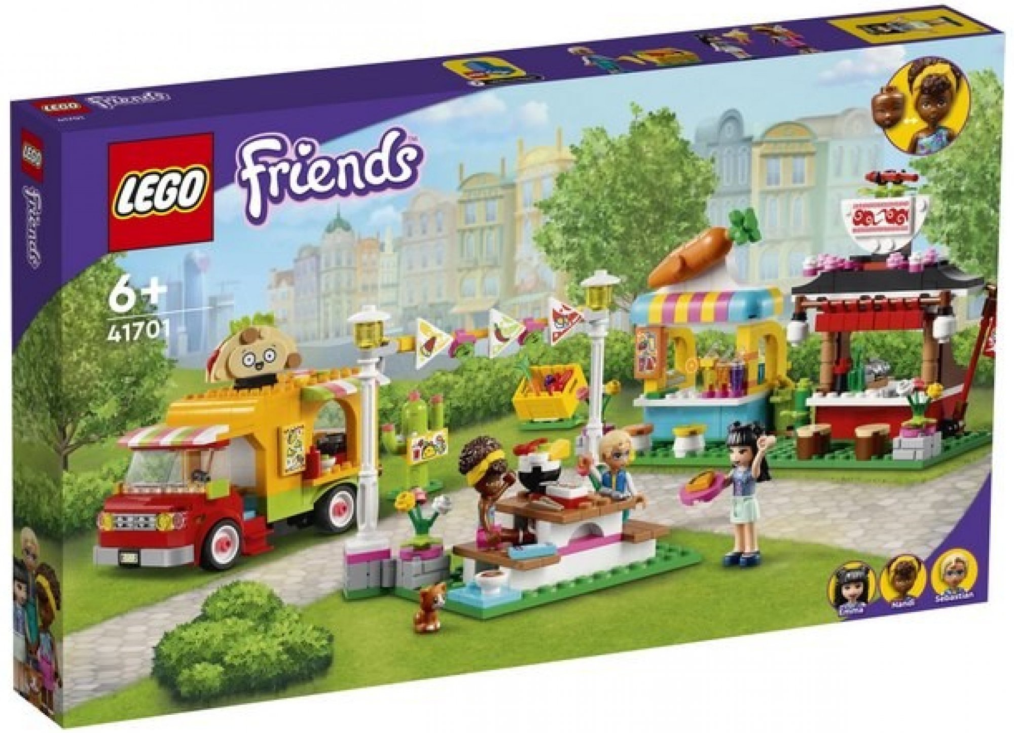 LEGO Friends 41701 Pouliční trh s jídlem 41701