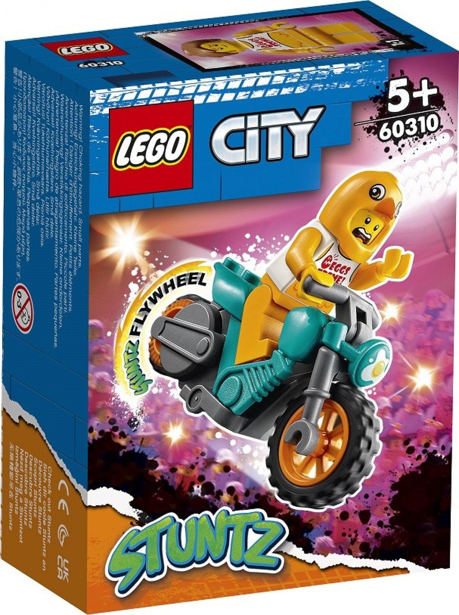 LEGO City 60310 Motorka kaskadéra Kuřete 60310