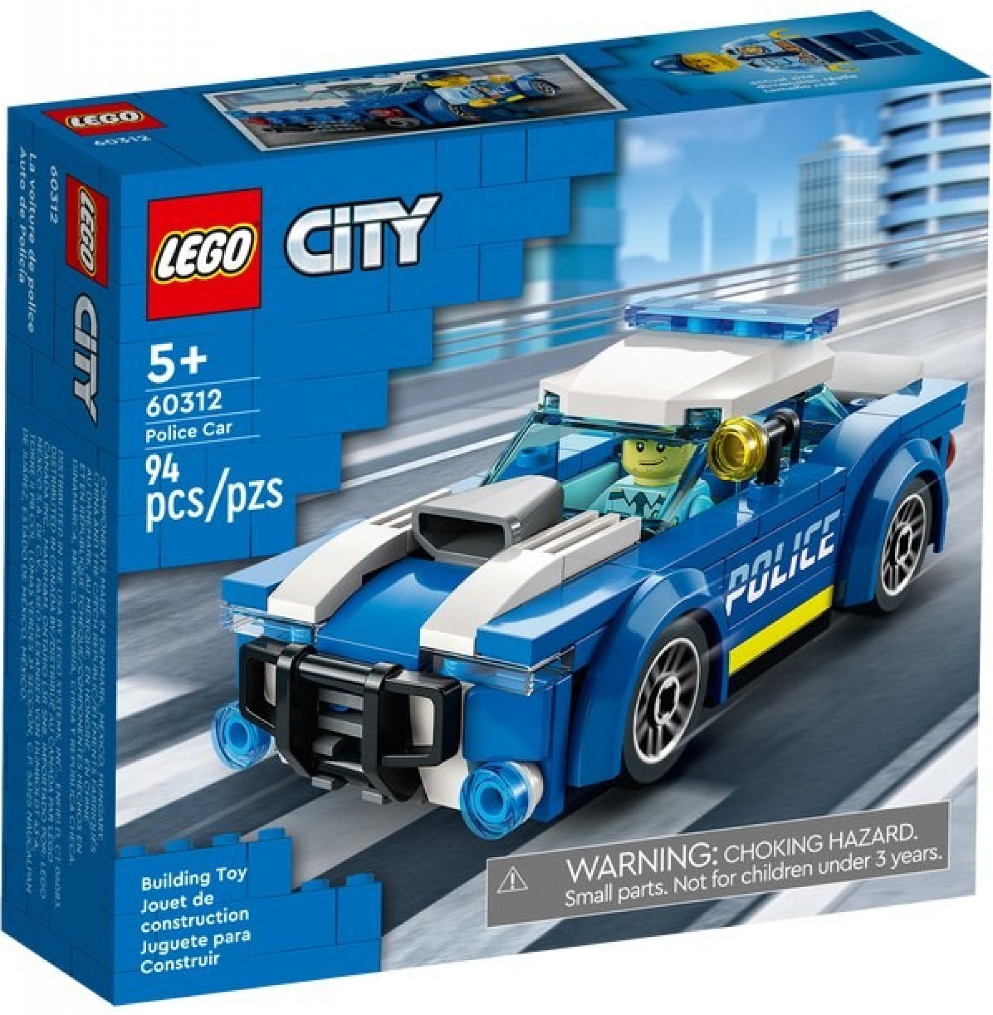 LEGO City 60312 Policejní auto 60312