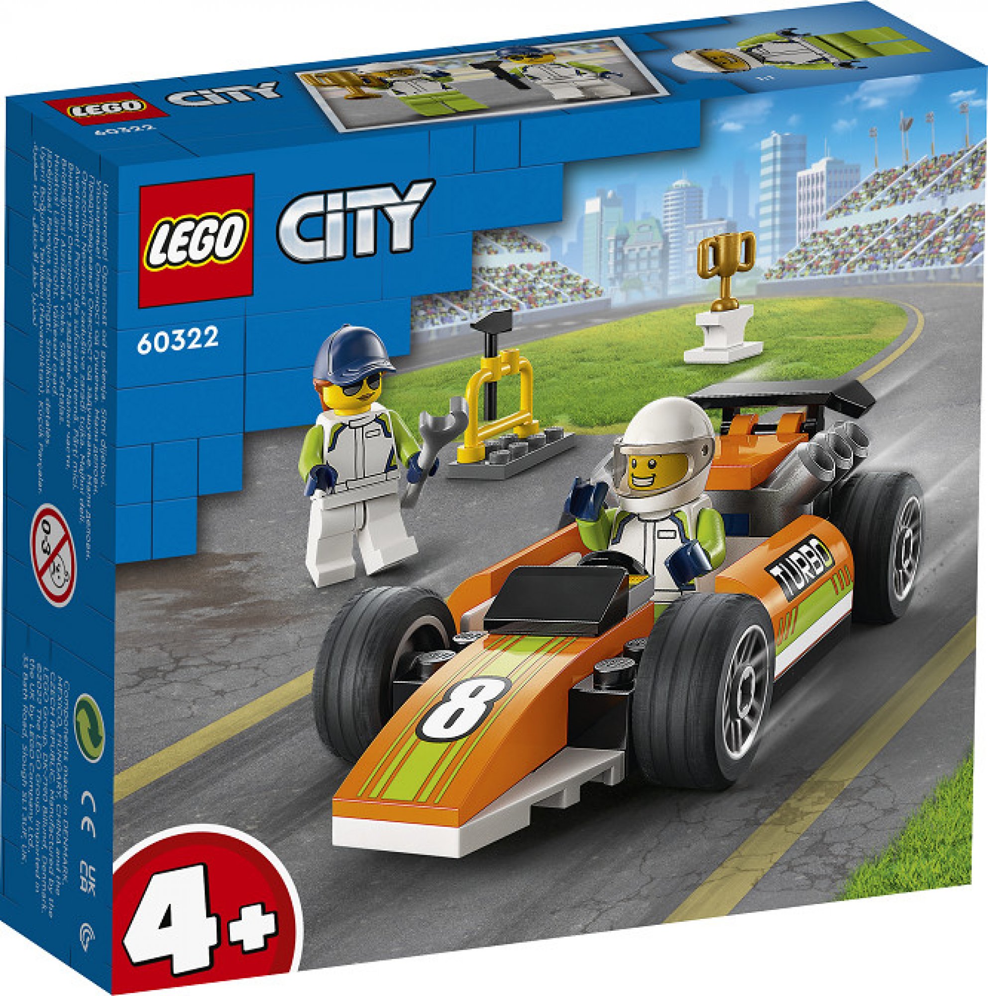 LEGO CITY 60322 Závodní auto 60322