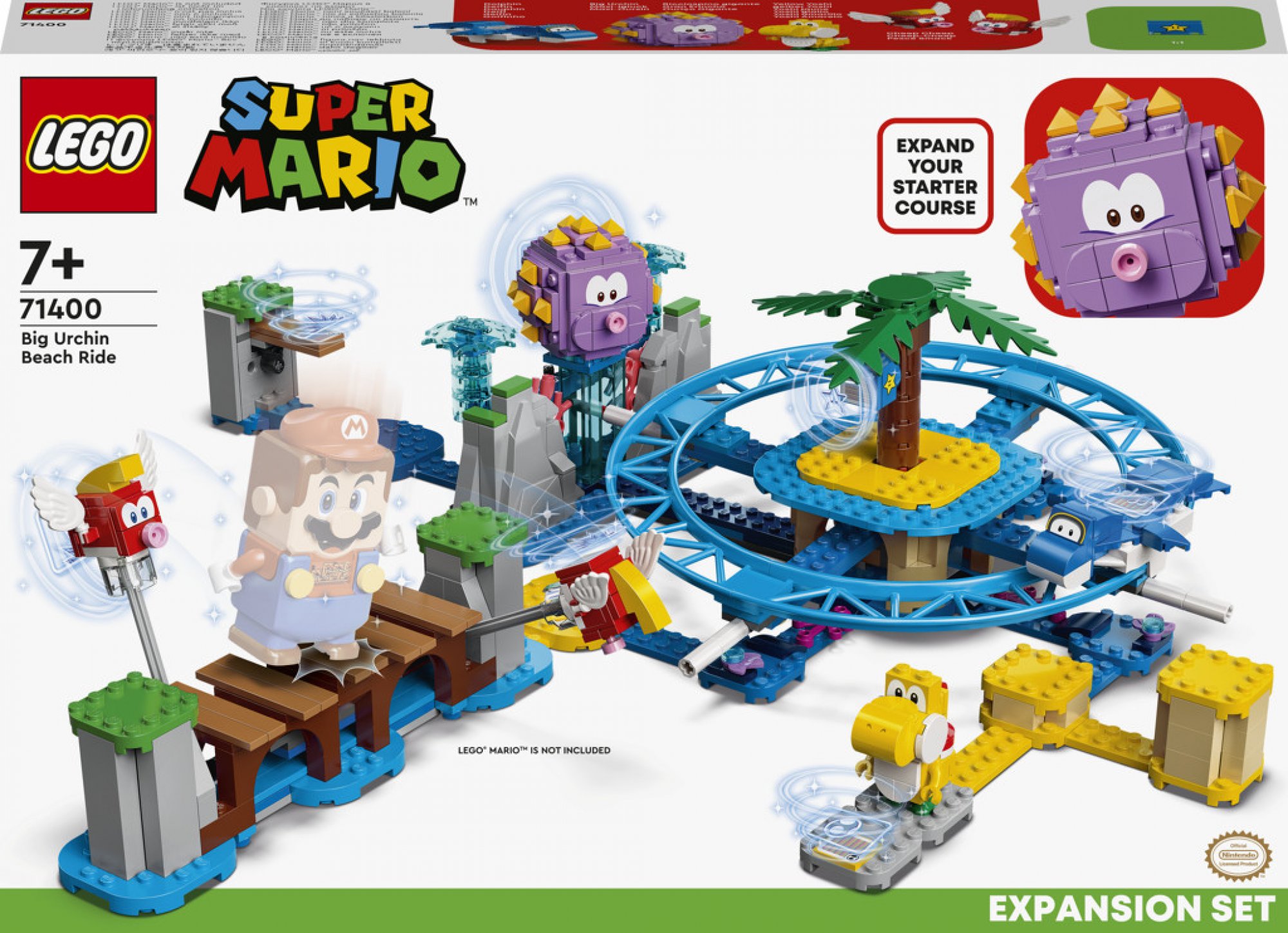 LEGO Super Mario 71400 Plážová jízda s Big Urchinem 71400