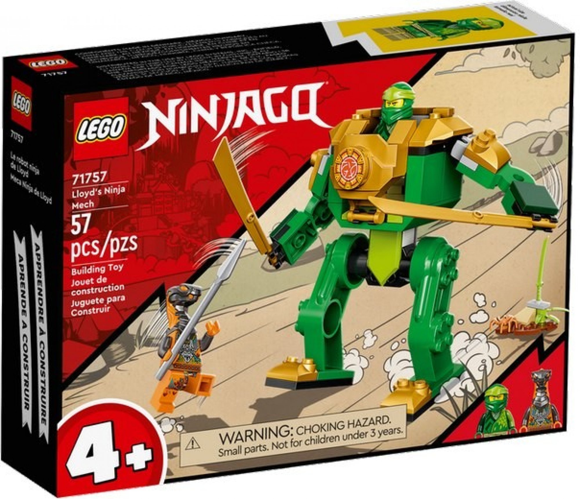 LEGO NINJAGO 71757 Lloydův nindžovský robot 71757