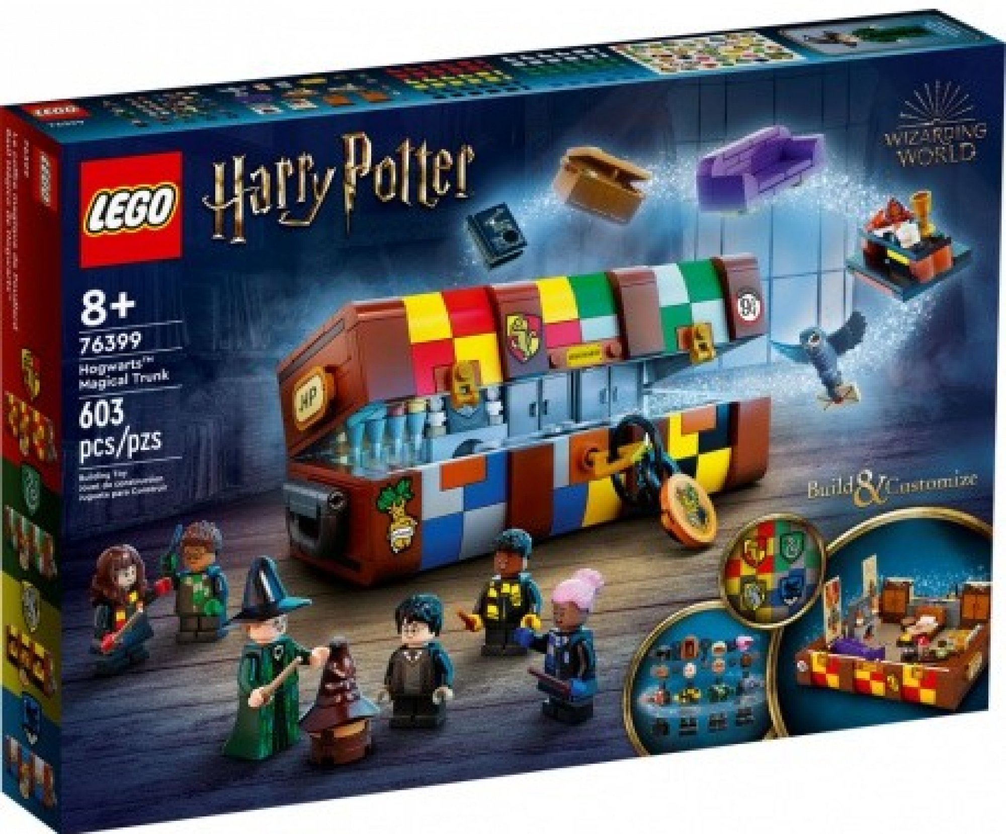 Lego Harry Potter 76399 Bradavický kouzelný kufřík 76396