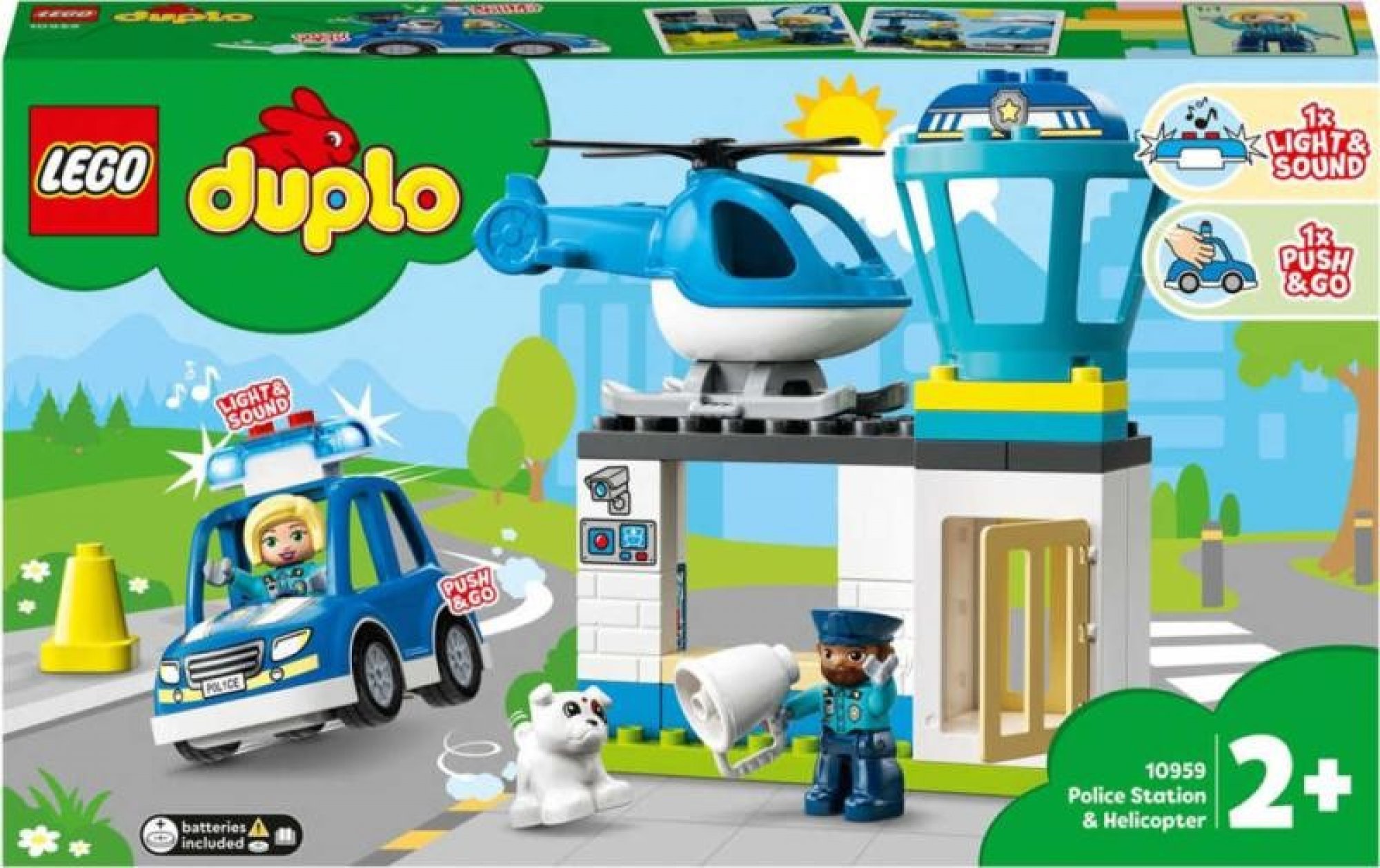 LEGO DUPLO 10959 Policejní stanice a vrtulník 10959