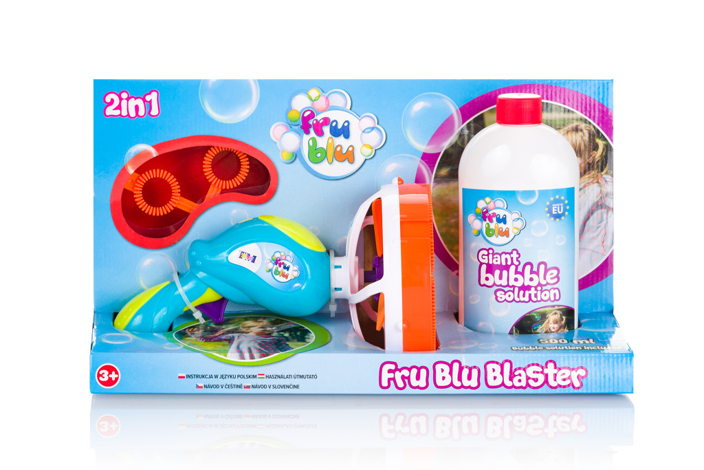 TMToys Fru Blu blaster - bublifuková pistole