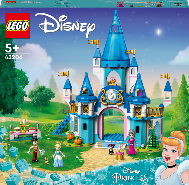 LEGO I Disney Princess™ 43206 Zámek Popelky a krásného prince 43206