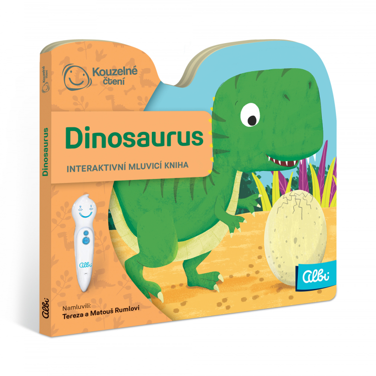Albi Kouzelné čtení Minikniha s výsekem - Dinosaurus 31048