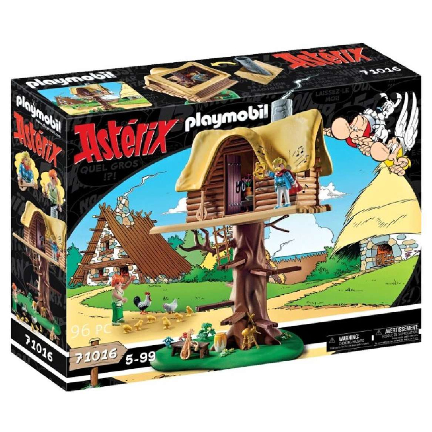 Playmobil 71016 Asterix: Trubadix a dům na stromě 71016