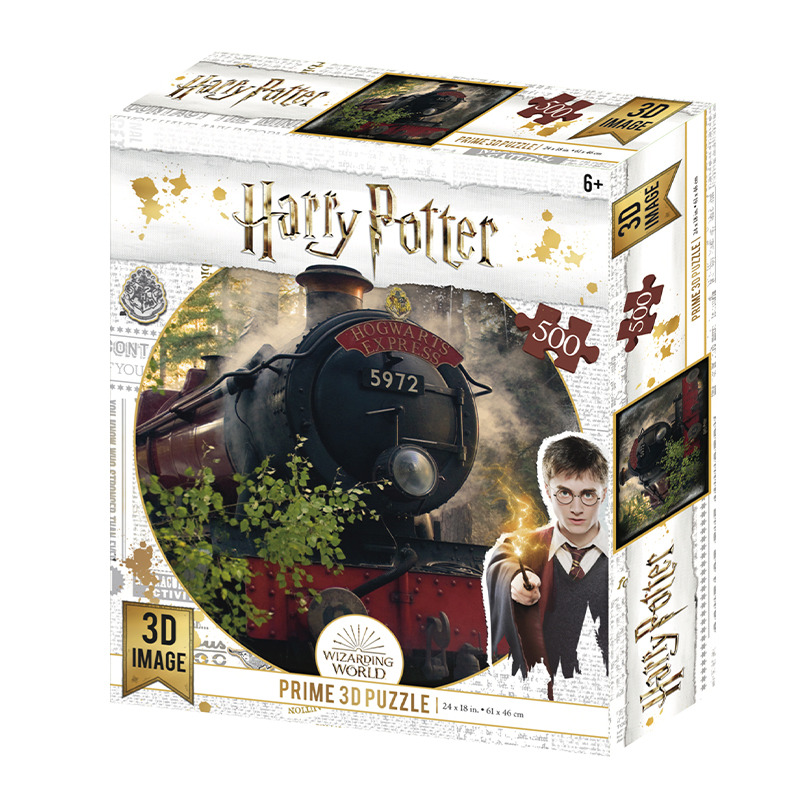 Sparkys Puzzle 3D Harry Potter The Hogwarts Express 500 dílků