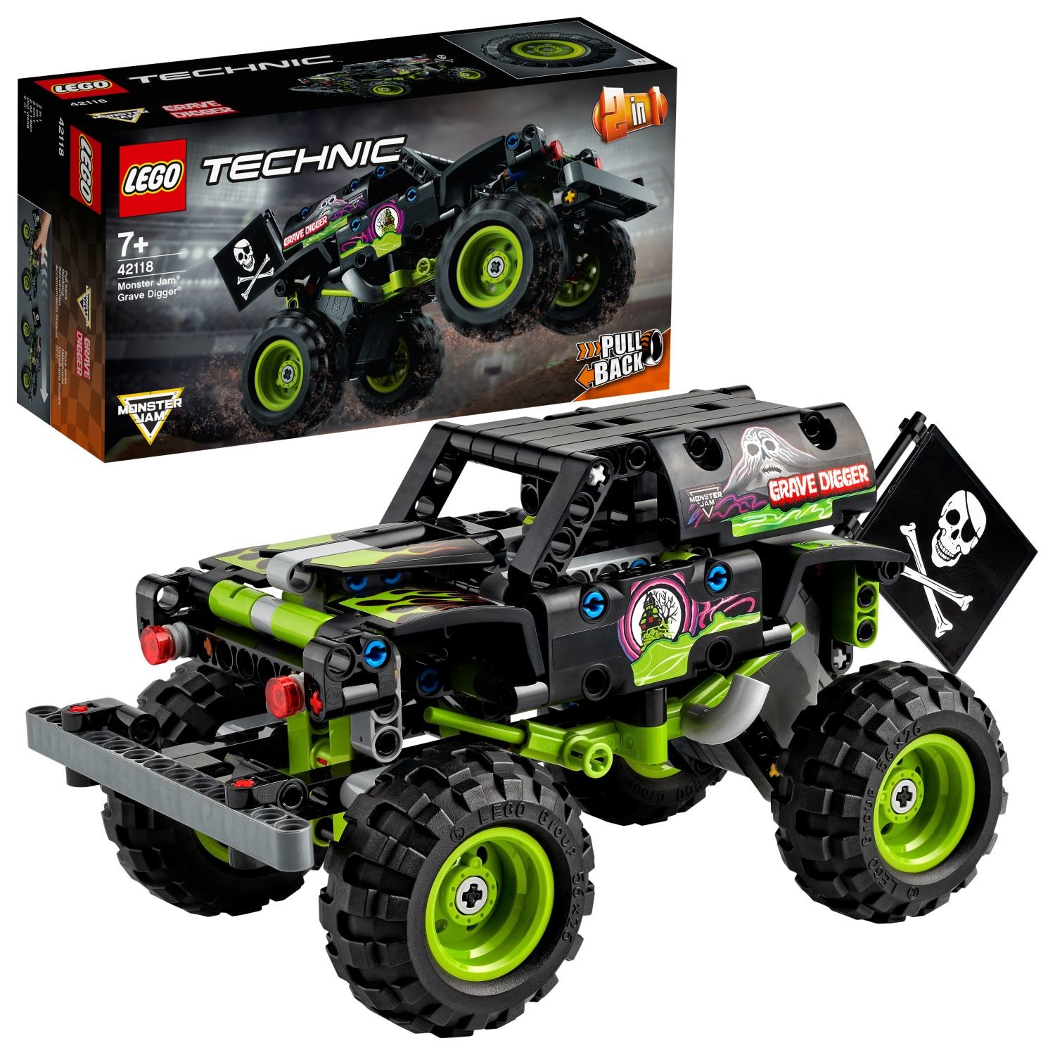 LEGO Technic 42118 Monster Jam® Grave Digger®