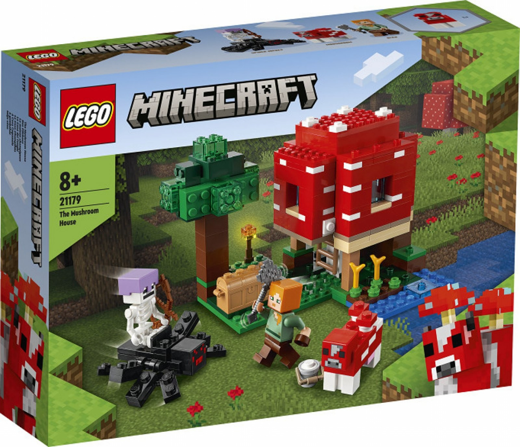 LEGO® Minecraft® 21179 Houbový domek 21179