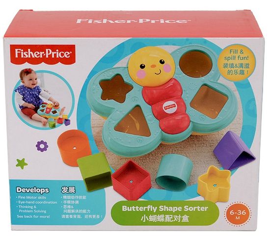 Fisher Price motýlek - učíme se tvary!