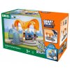 Brio WORLD 33973 SMART TECH SOUND Vlaková stanice s tunelem