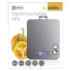 Emos Digitální kuchyňská váha EV023 stříbrná, do 15 kg