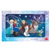 FROZEN: SNĚHOVÉ VLOČKY 15 DESKOVÉ PUZZLE