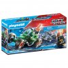 Playmobil City Action 70577 Policejní motokára: Pronásledování lupiče trezoru