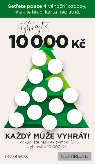 Podmínky soutěže se stíracími kartami Happy Wishes