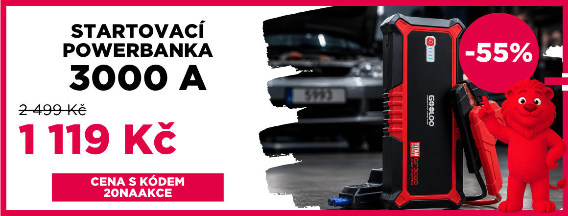 Startovací powerbanka