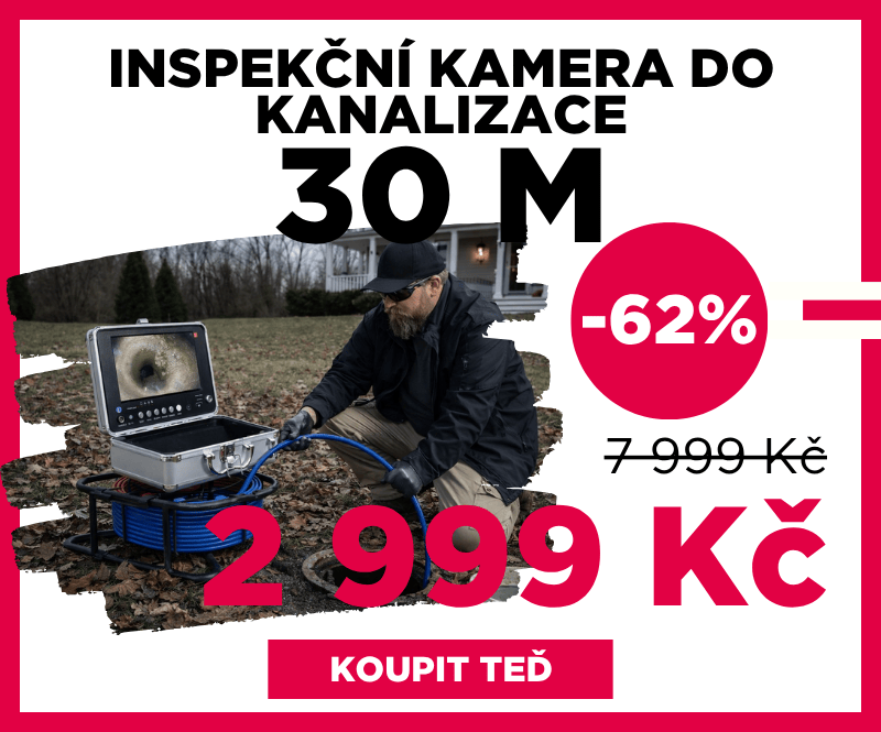 Inspekční kamera do kanalizace