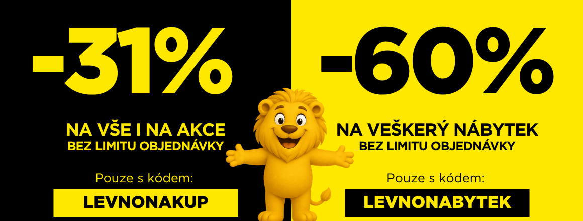 31% a 60% sleva