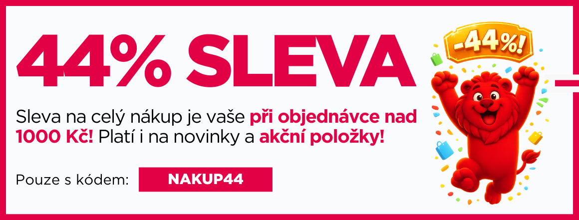 44% sleva