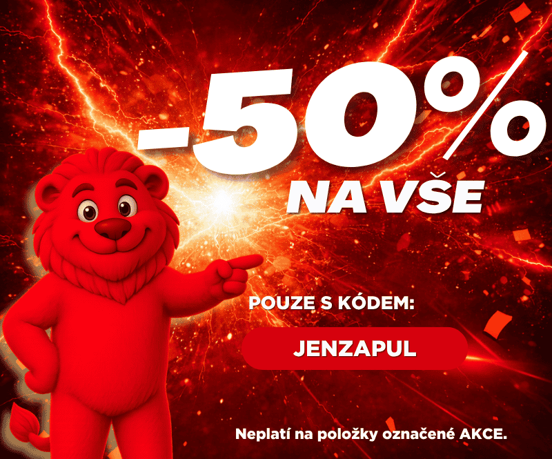 50% sleva