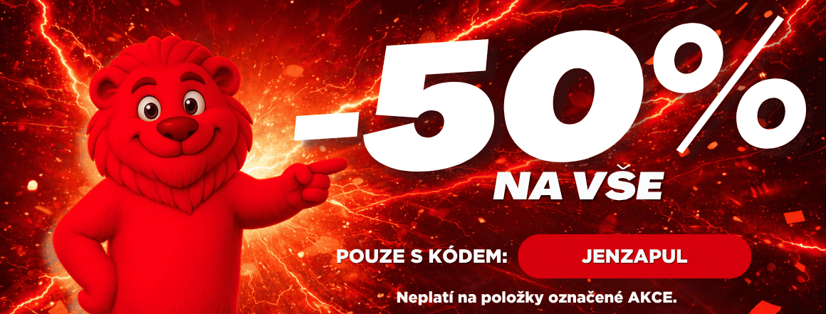 50% sleva