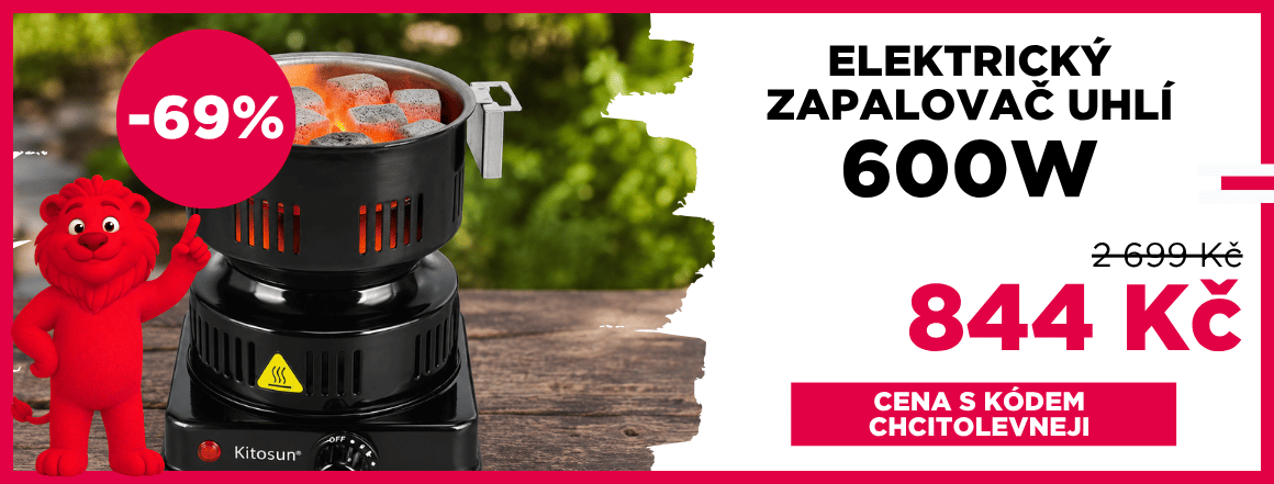 Elektrický zapalovač uhlí