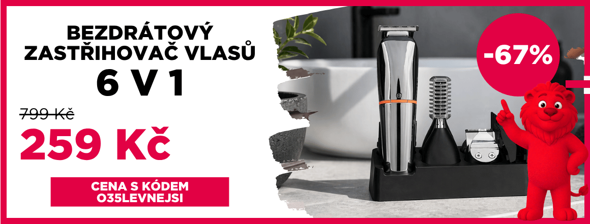 Bezdrátový zastřihovač vlasů