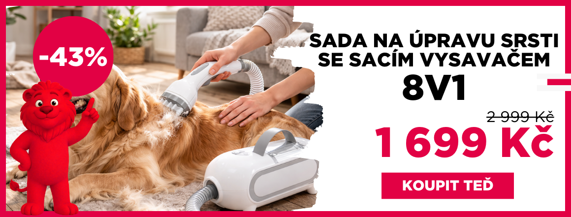 Sada pro úpravu srsti 8 v 1