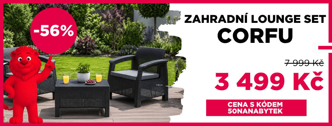 Zahradní lounge set Corfu