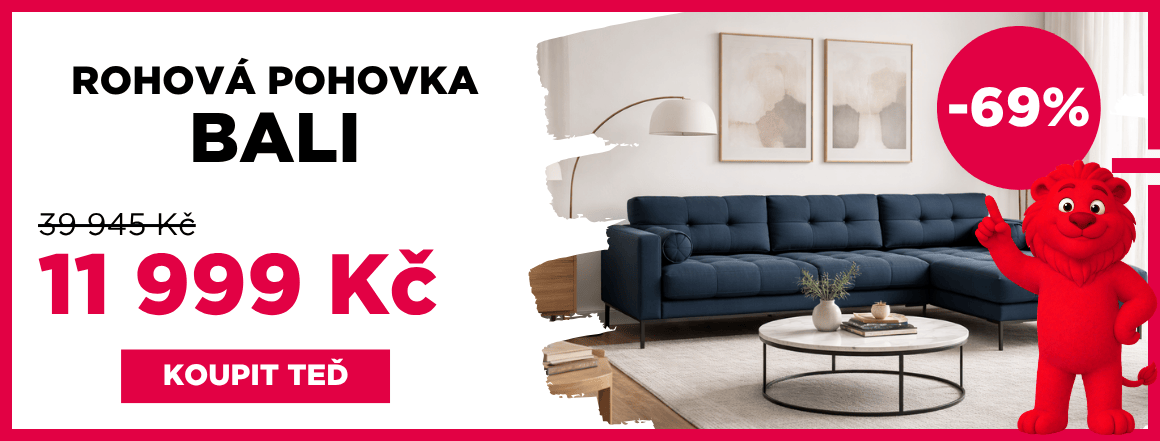 Rohová pohovka Bali