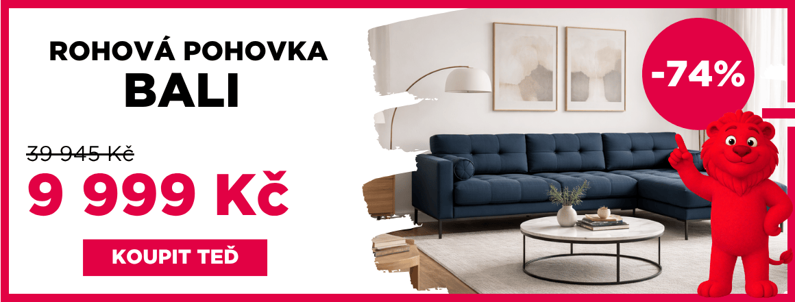 Rohová pohovka Bali