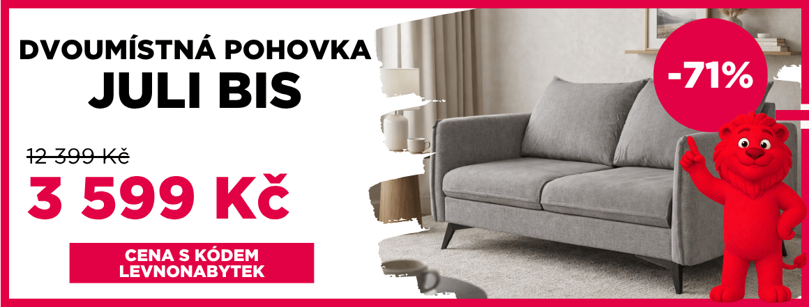 Dvoumístná pohovka Juli Bis