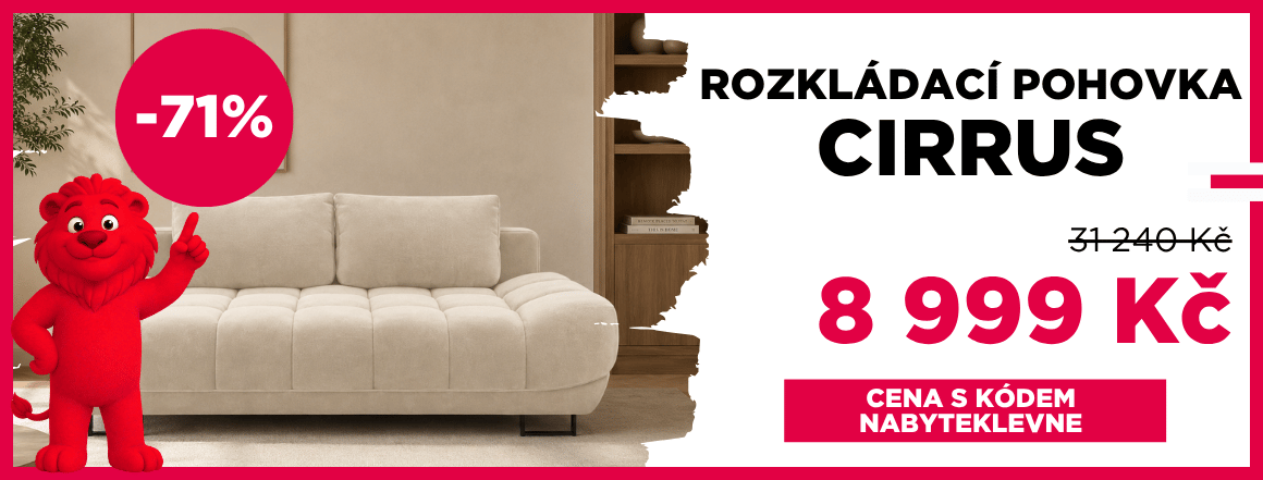 Rozkládací pohovka Cirrus
