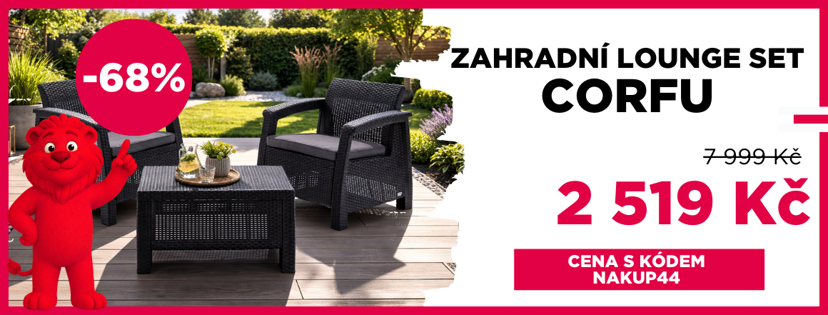 Zahradní lounge set Corfu